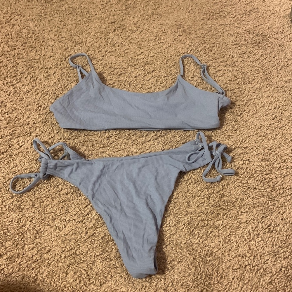 Zaful bikinis set, light blue